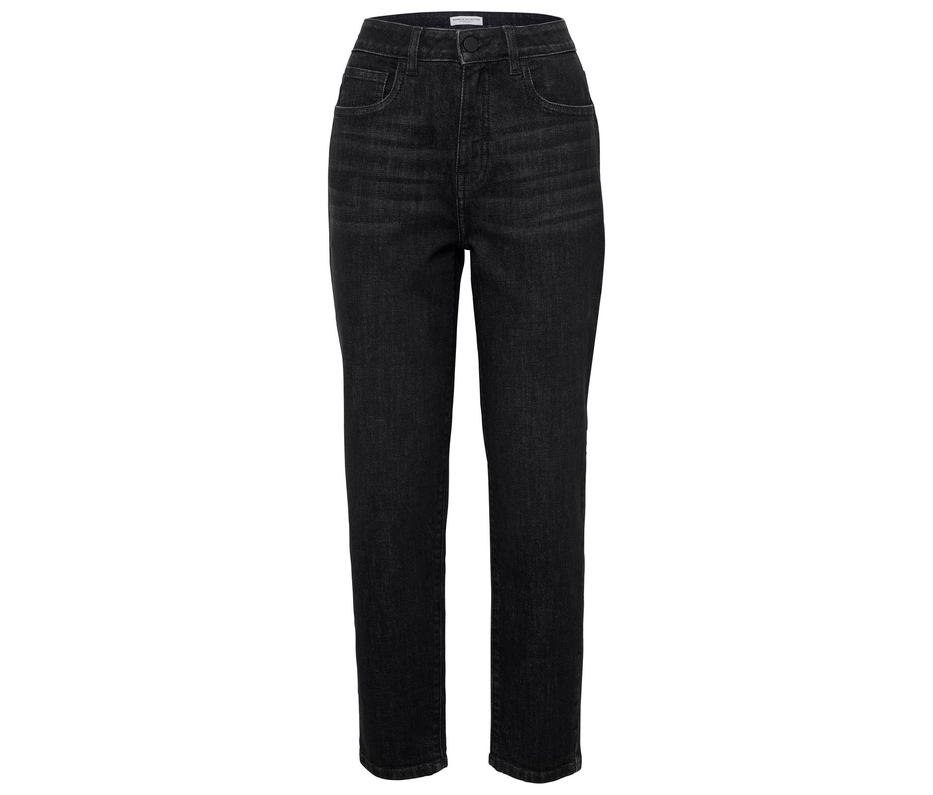 Mom Jeans – Fit »Nyla« - Damen - Gr. 40 - schwarz - schwarz