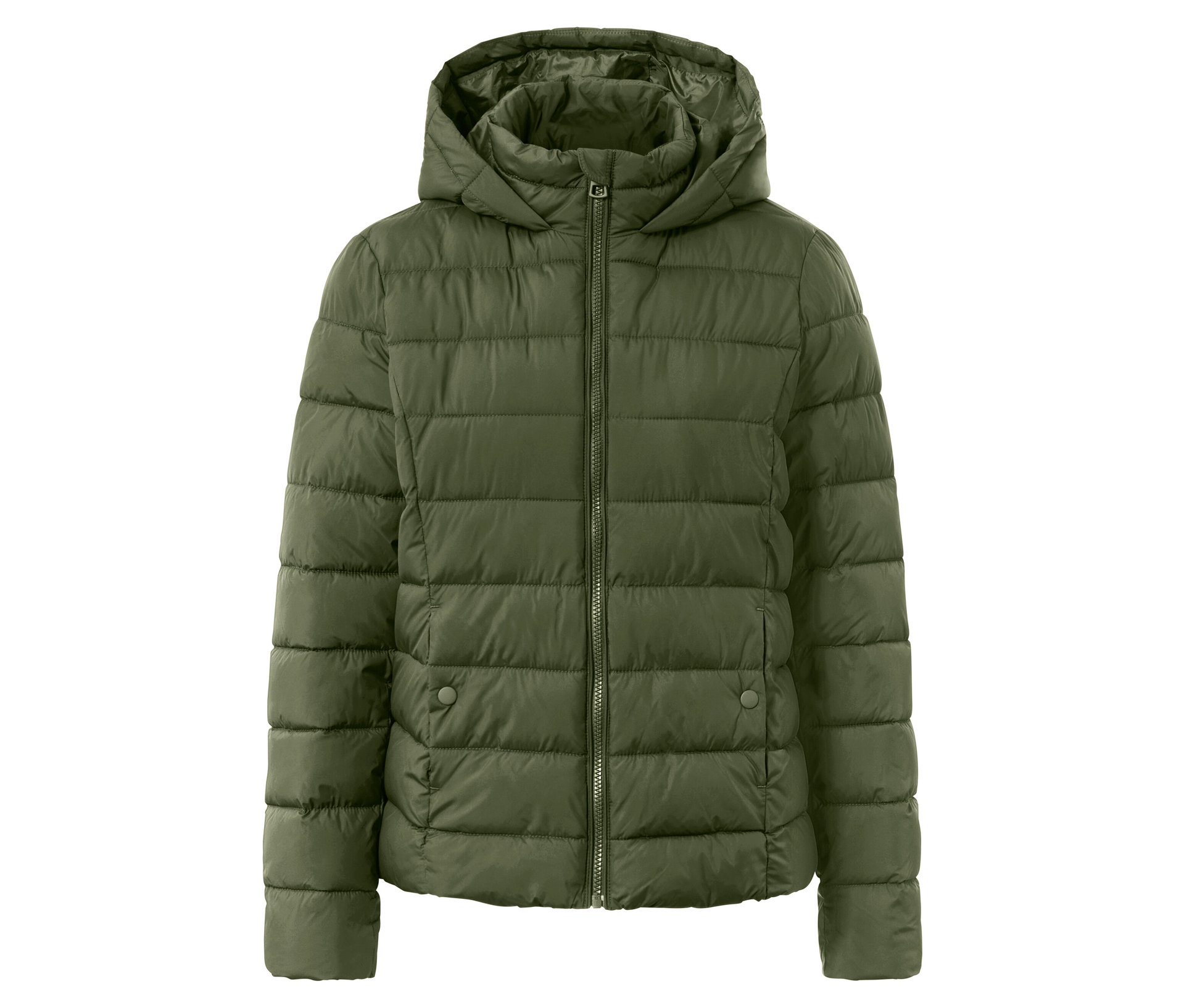 Steppjacke - Damen - Gr. 46 - dunkelgrün - dunkelgrün