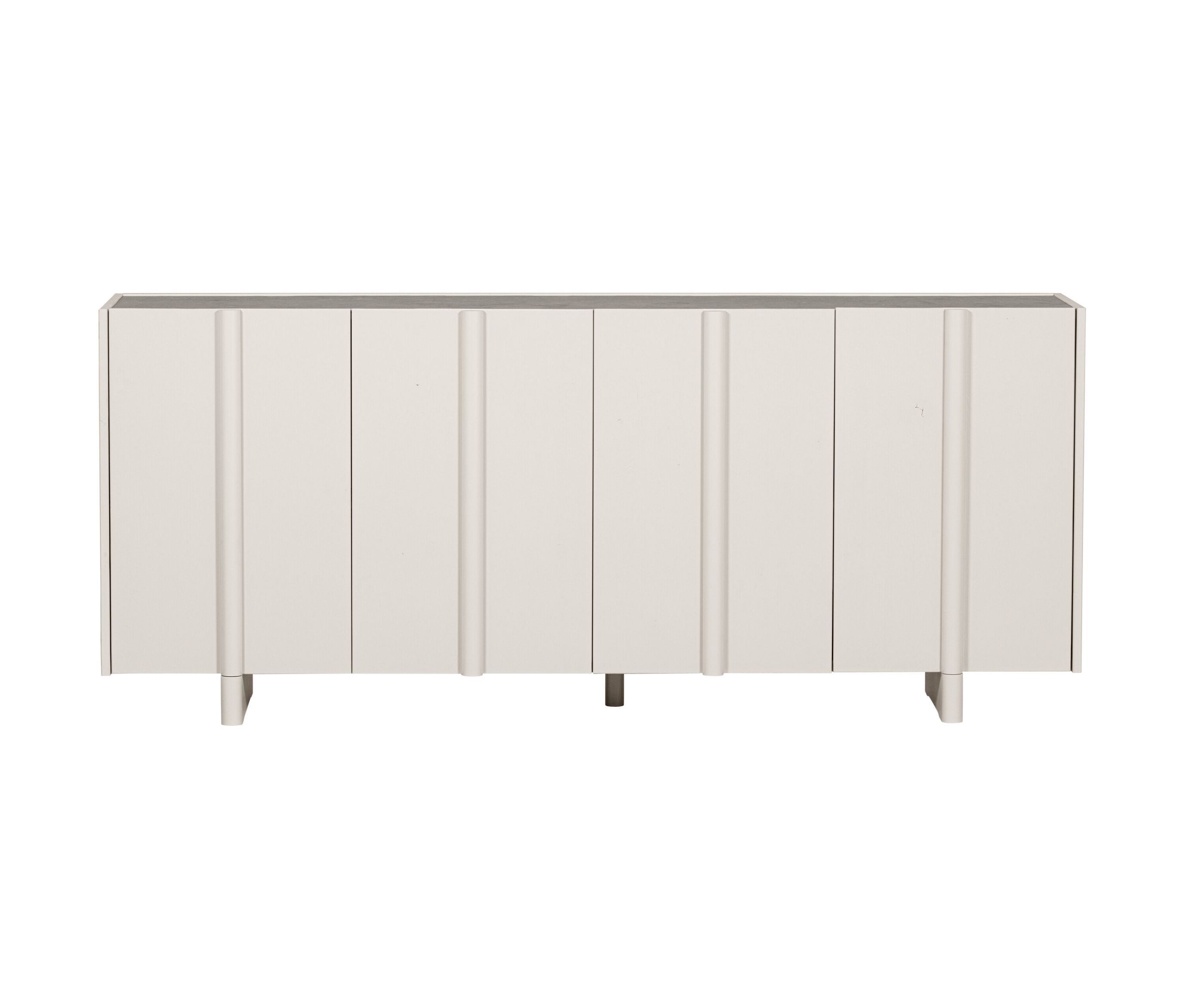 Tchibo - Woood Sideboard »Basu« kiefer dust - 200x46x85cm - weiß - Holz