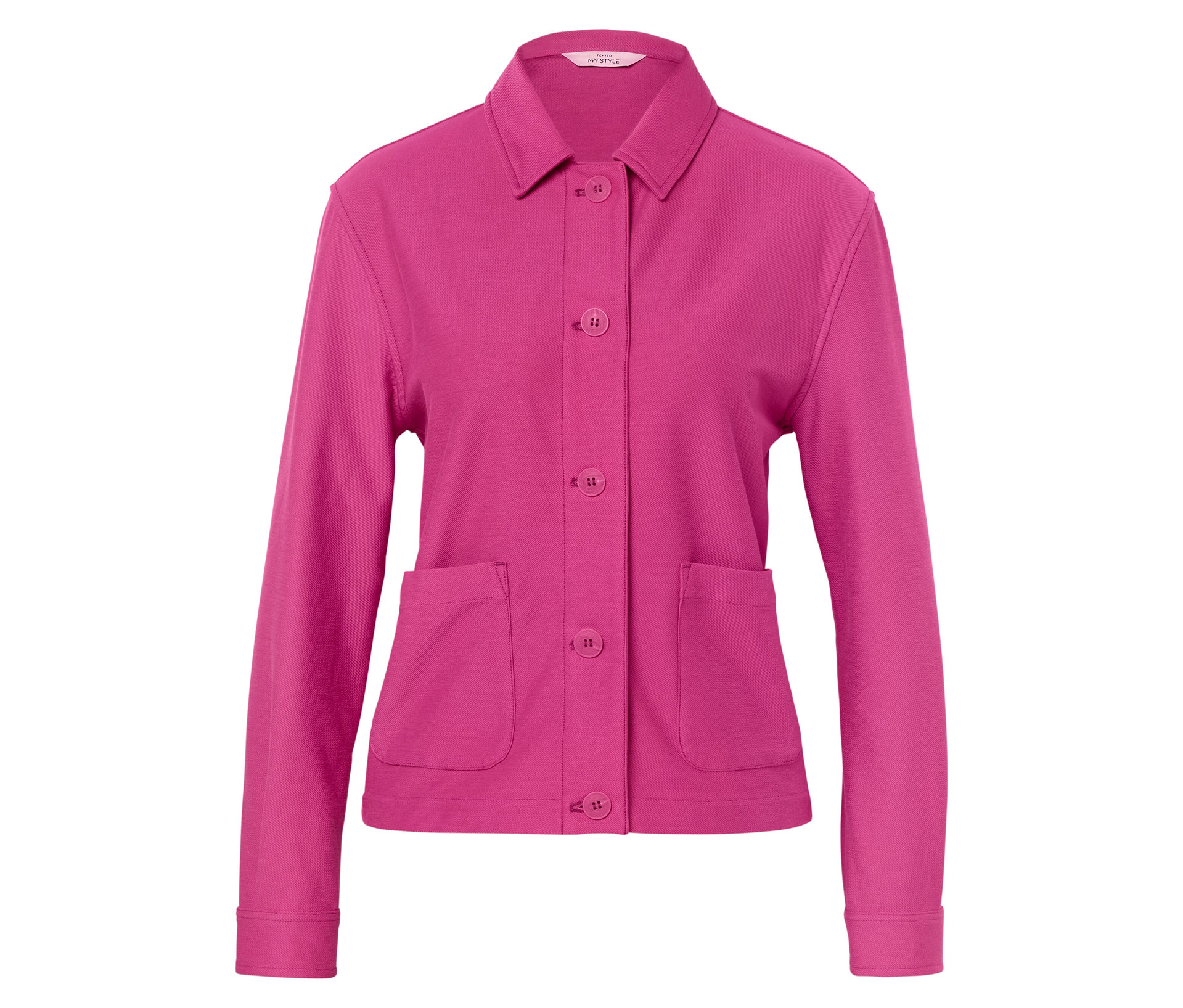 Jerseyjacke - Damen - Gr. 36 - pink - pink