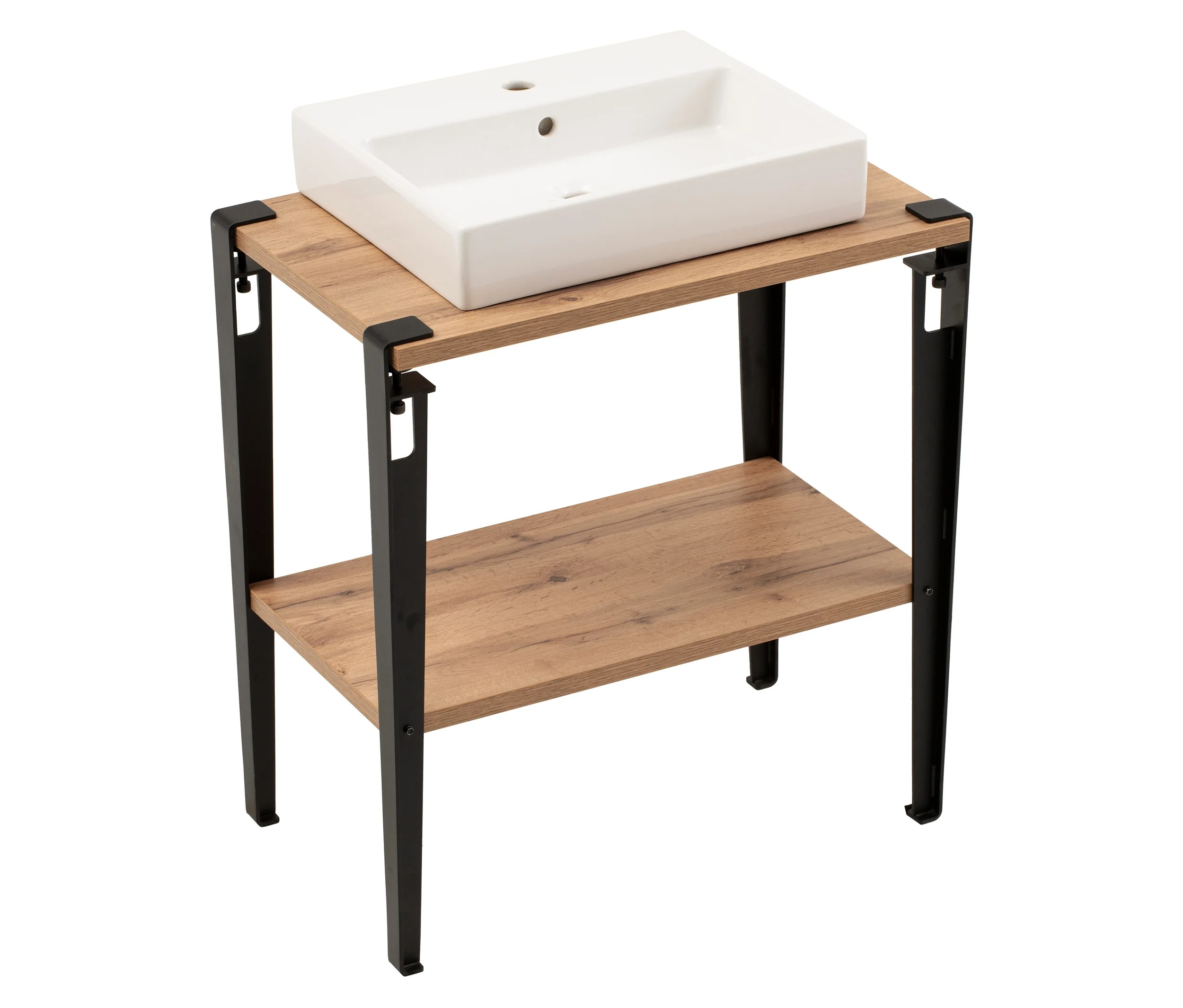Tchibo - WS Waschtisch »Tonder« - 71x45x86,1cm - schwarz -
