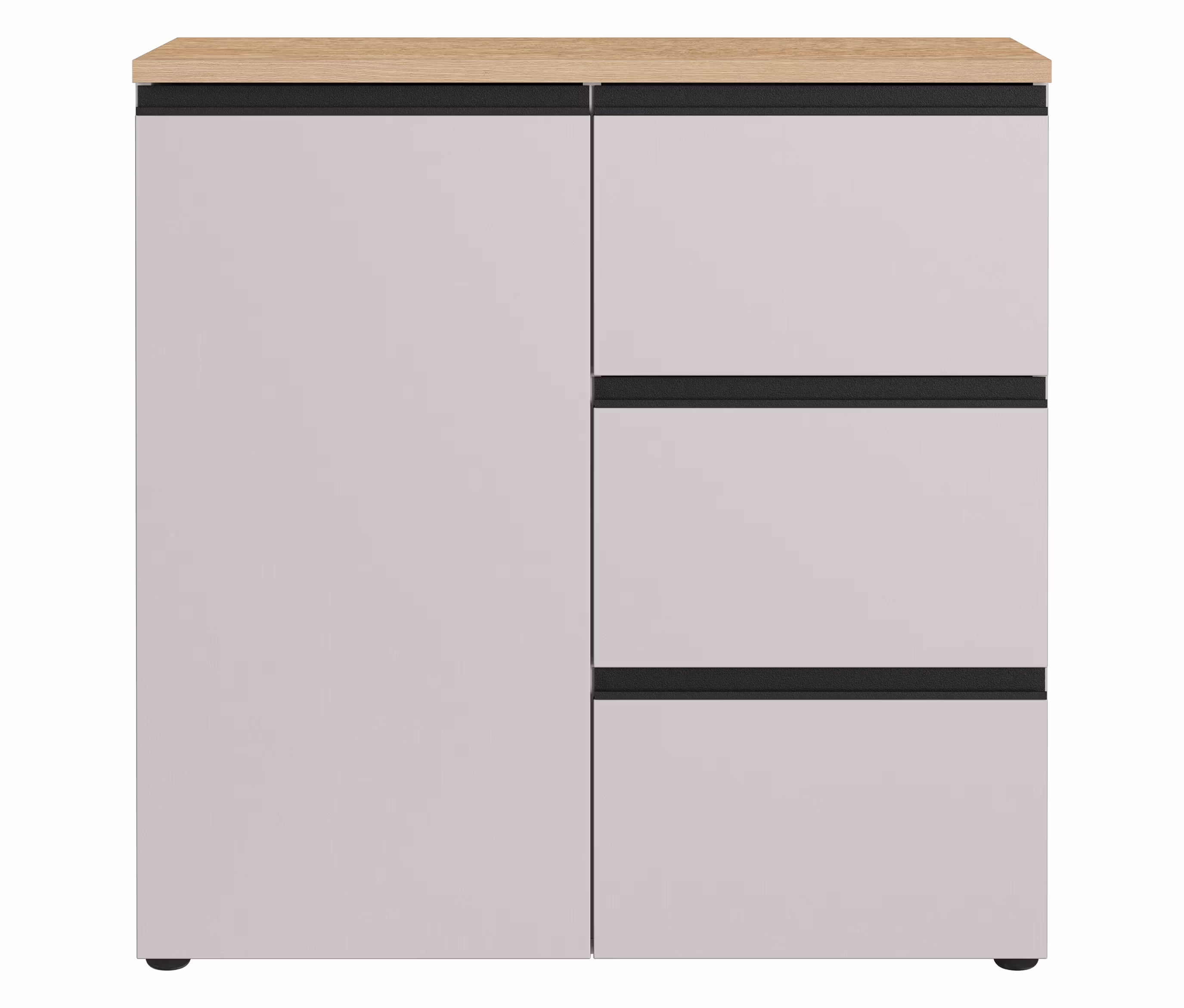 Tchibo - Kommode »Cormano« - 90x41x91cm - schwarz -