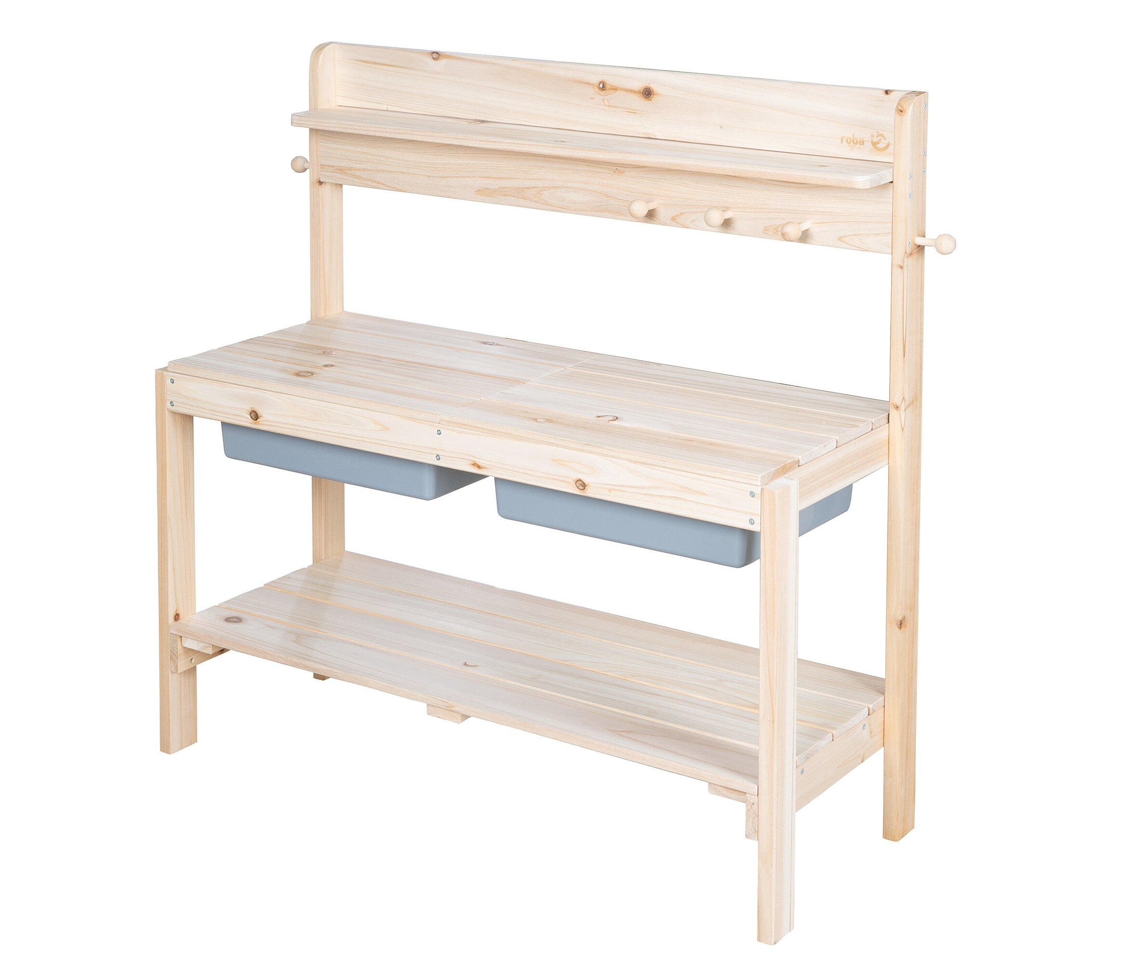 Roba Kinder-Gartenküche »Fun« - braun - Holz / Kunststoff