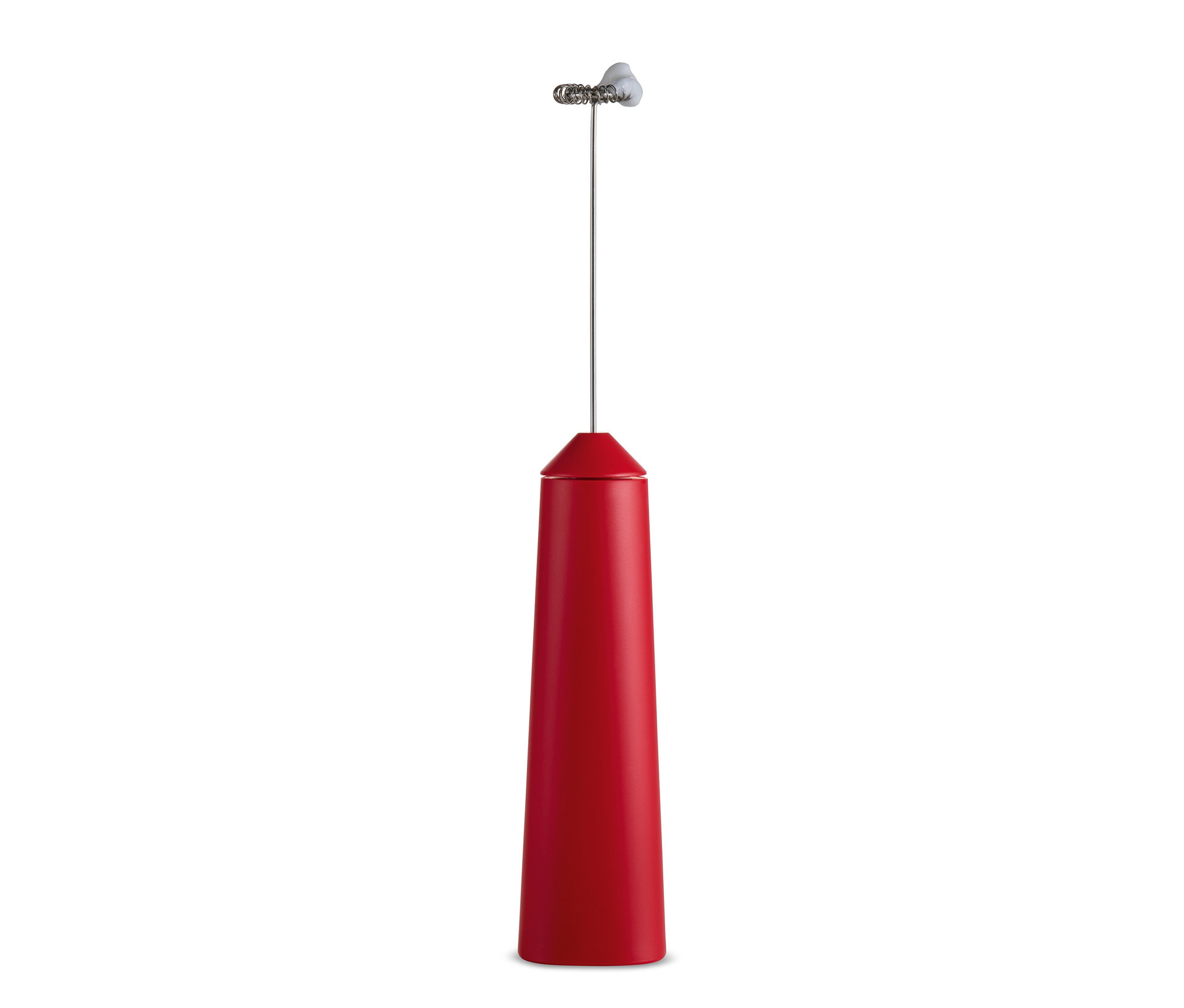 Tchibo - Wiederaufladbarer Akku-Milchaufschäumer - silber - Edelstahl / Kunststoff