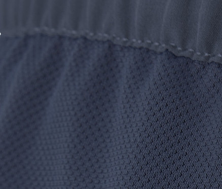 Detailaufnahme von Sportshorts.
