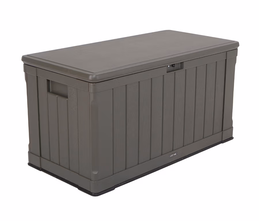 Graue Lifetime-Kissenbox, ca. 440 l.