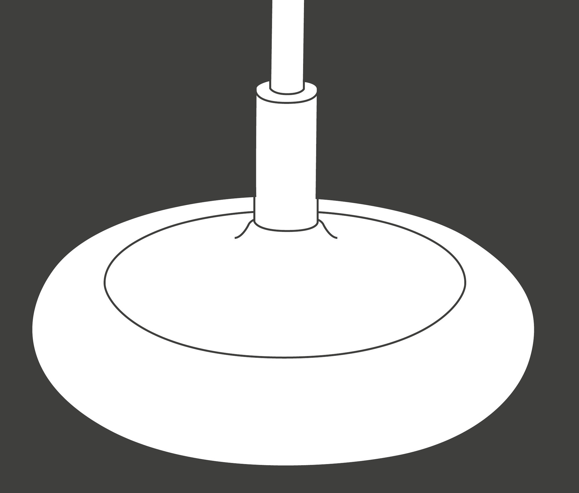 Thumbnail - Topstar Hocker »Sitness Bob« - weiß