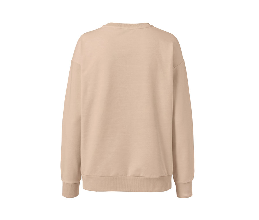 Beiges Sweatshirt.