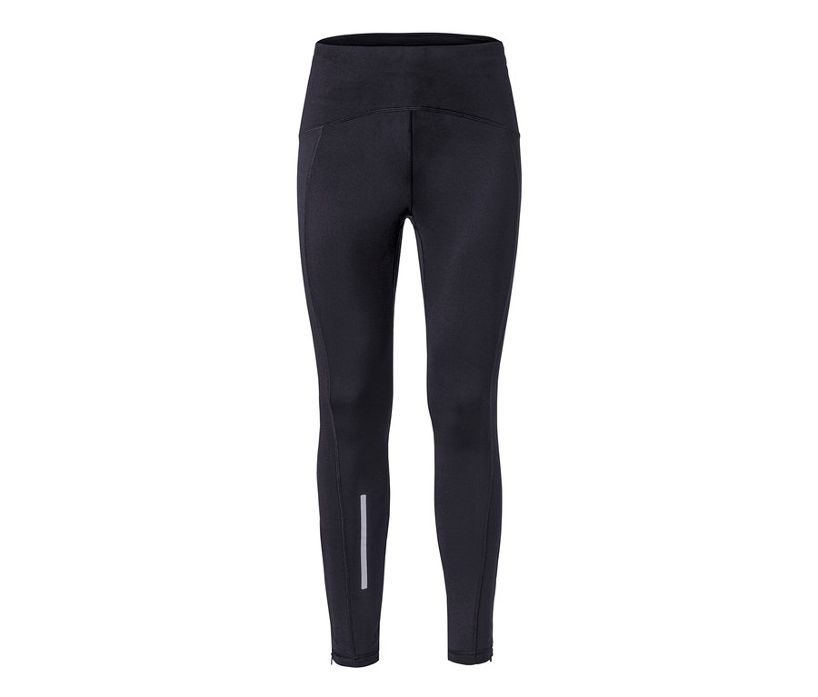 Schwarze Thermo-Lauftight.