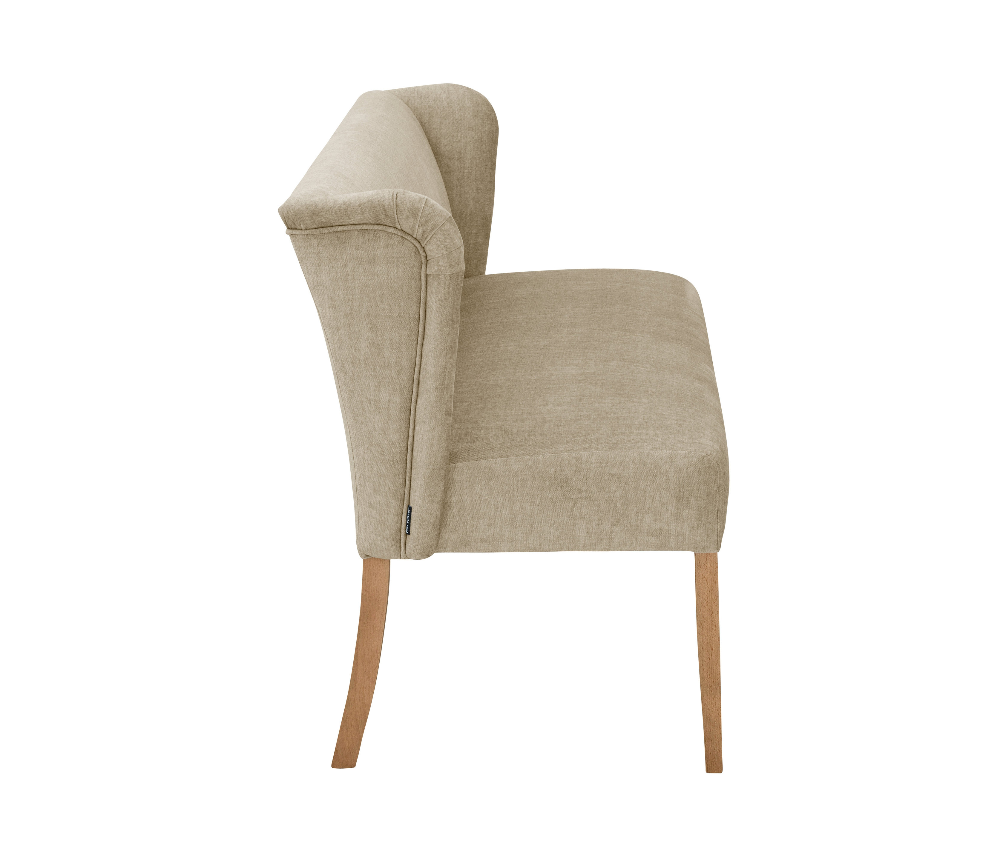 Thumbnail - Tchibo - Polsterbank »Hendrick« - 164x64x88cm - beige - Polyester / Buchenholz
