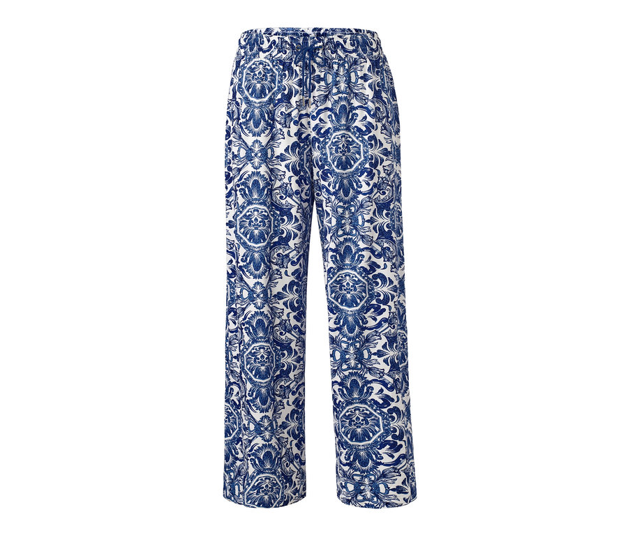 Bedruckte Palazzohose.