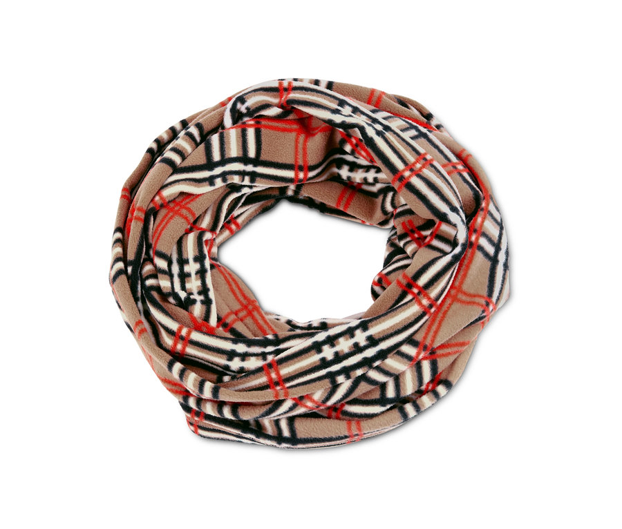 Karierter Fleece-Loop.