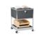 Beistelltisch mit Schublade Metall »CN3«, grau - Grau