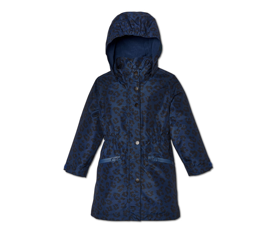 Ein Allwetterparka mit Alloverprint.