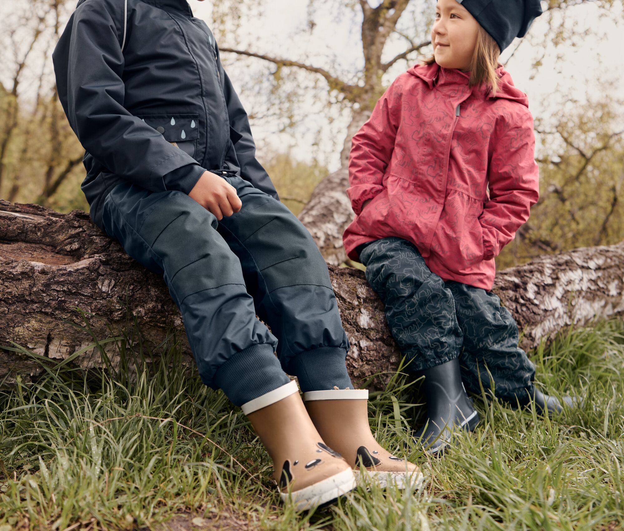 Thumbnail - Tchibo - Kinder-Regenhose mit Mitwachsfunktion - Herren - Gr. 86/92 - dunkelblau