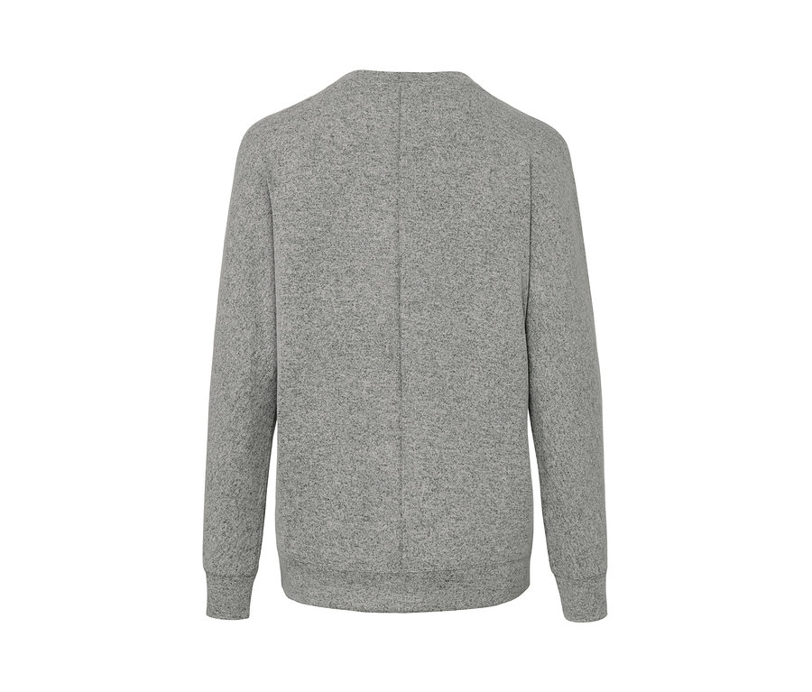 Graues Fledermausshirt von hinten.