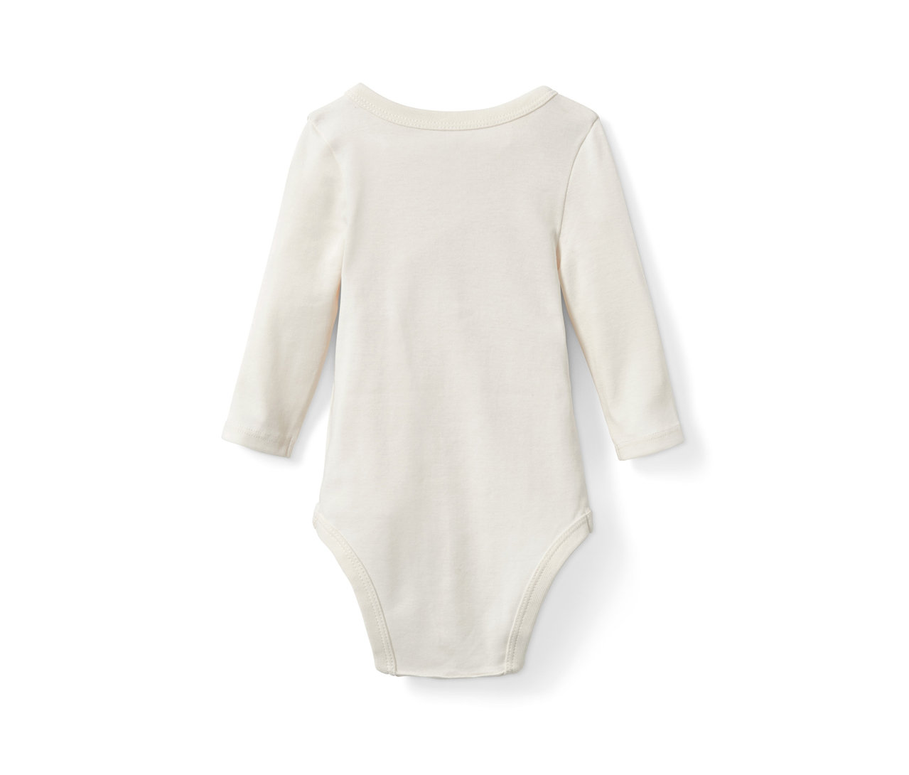 Detailaufnahme von 2 Baby-Bodys.