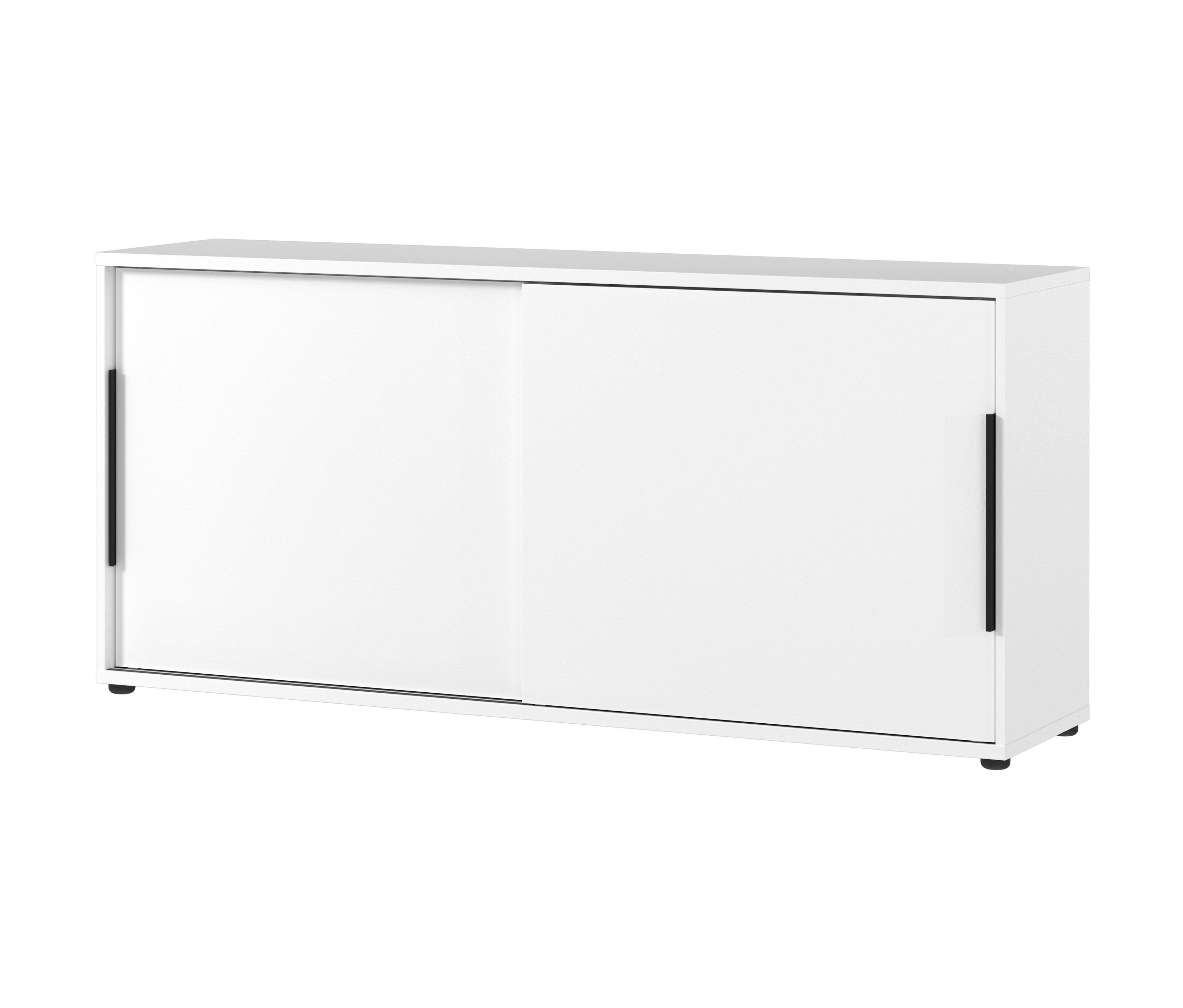 Tchibo - Schiebetürenschrank »Kopenhagen« - 160x40x74cm - weiß - Holz