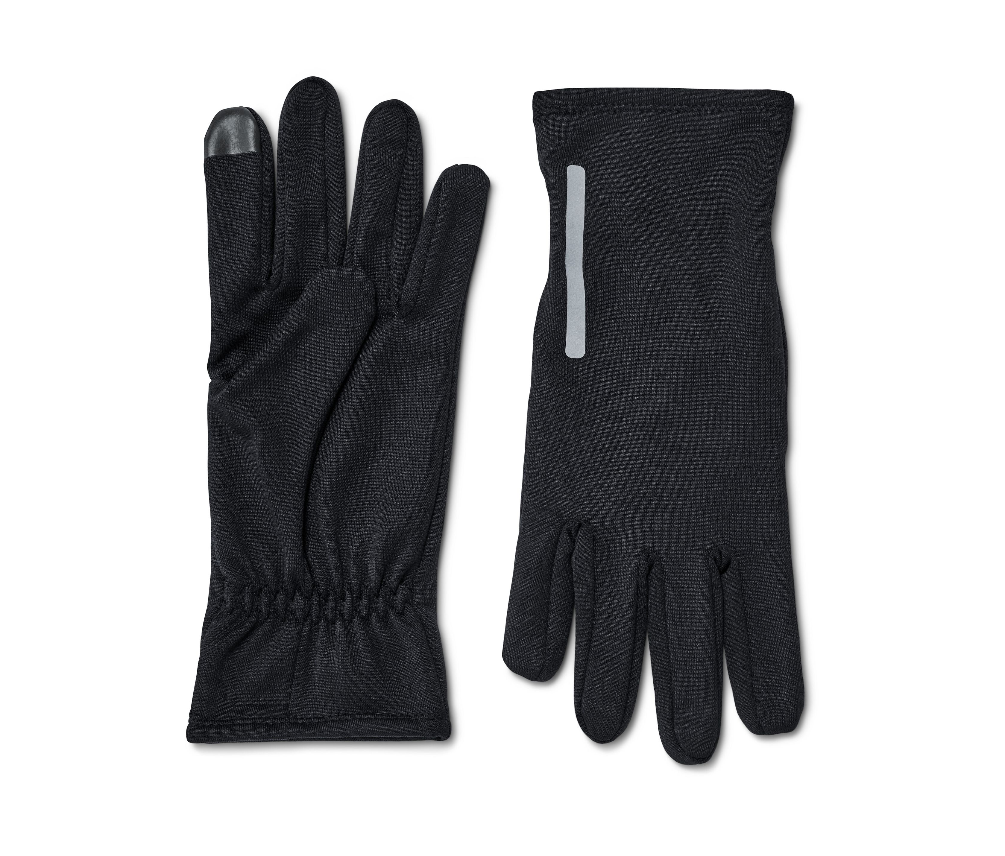 Tchibo - Laufhandschuhe - Herren - Gr. 7,5 - schwarz
