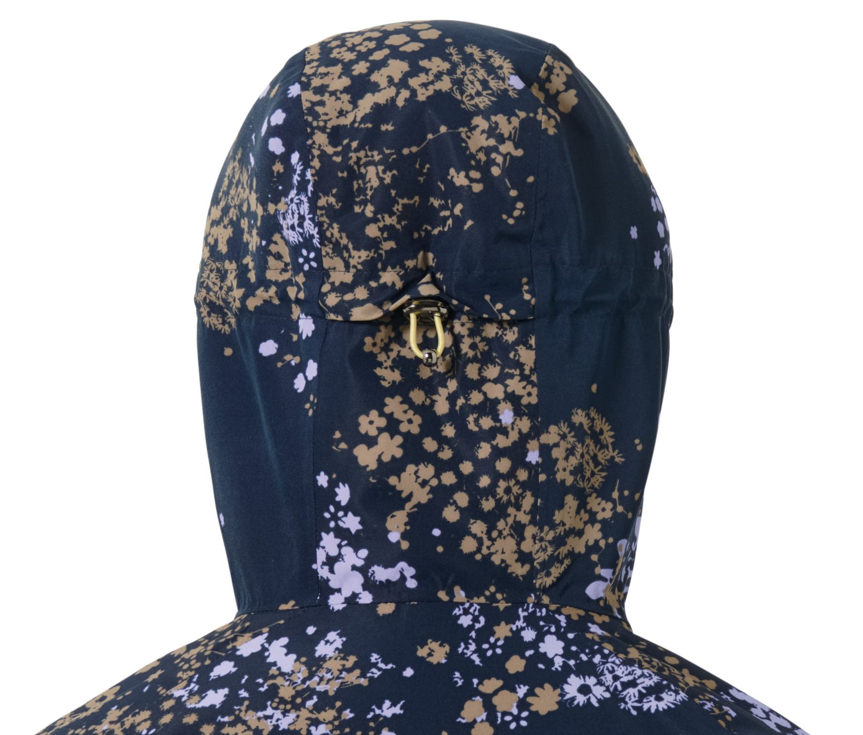 Thumbnail - Tchibo - Halfzip-Skijacke - Damen - Gr. 38 - dunkelblau/geblümt