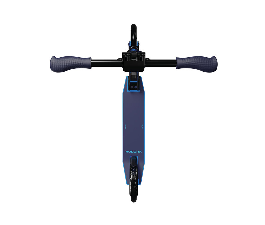 Draufsicht auf den blauen HUDORA Scooter »Up 200«.