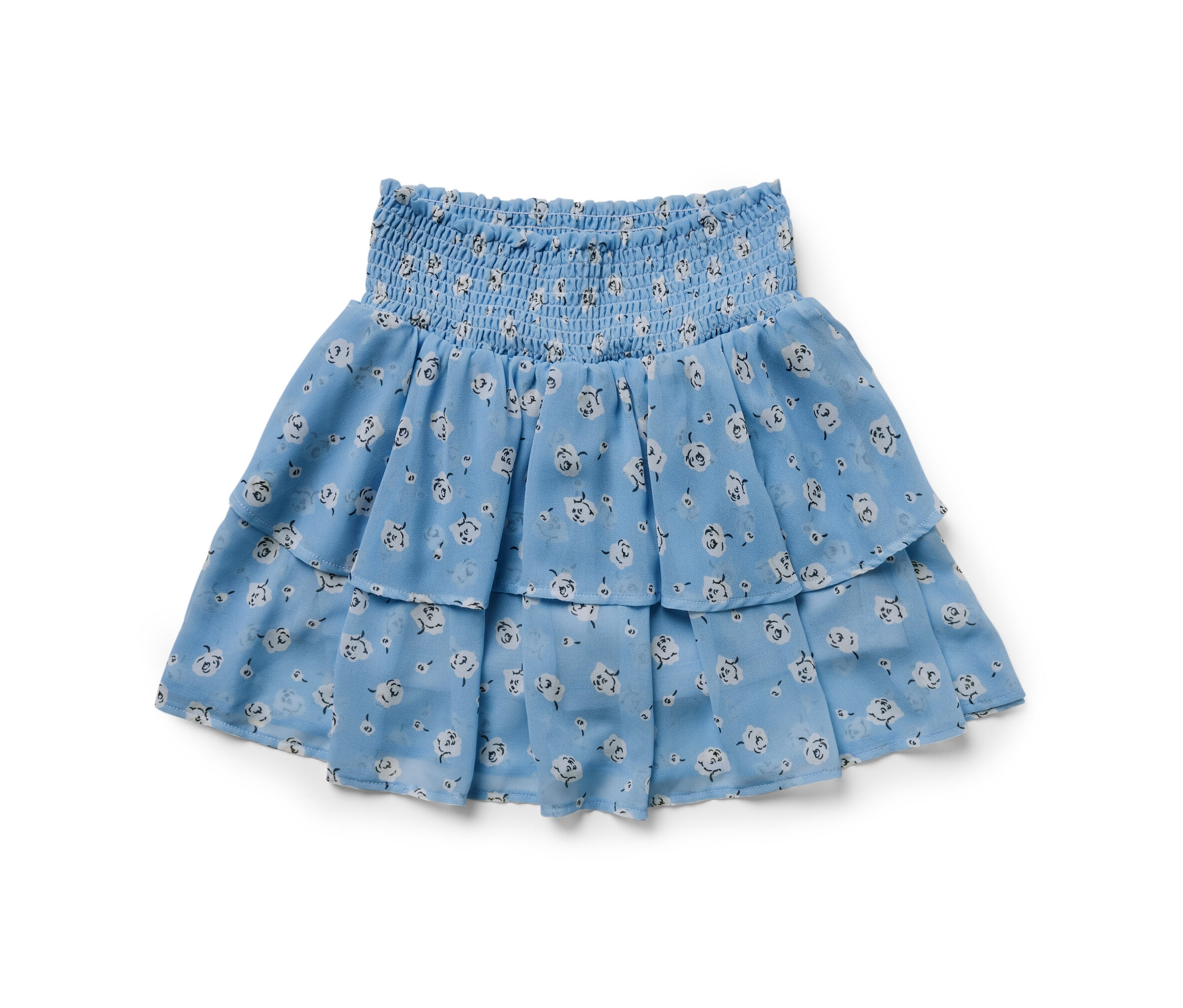 Tchibo - Kinder-Stufenrock - Gr. 158/164 - hellblau