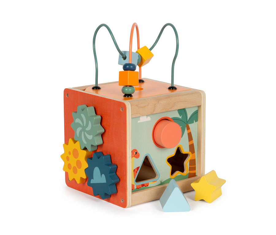 small foot Motorikwürfel "Dino".