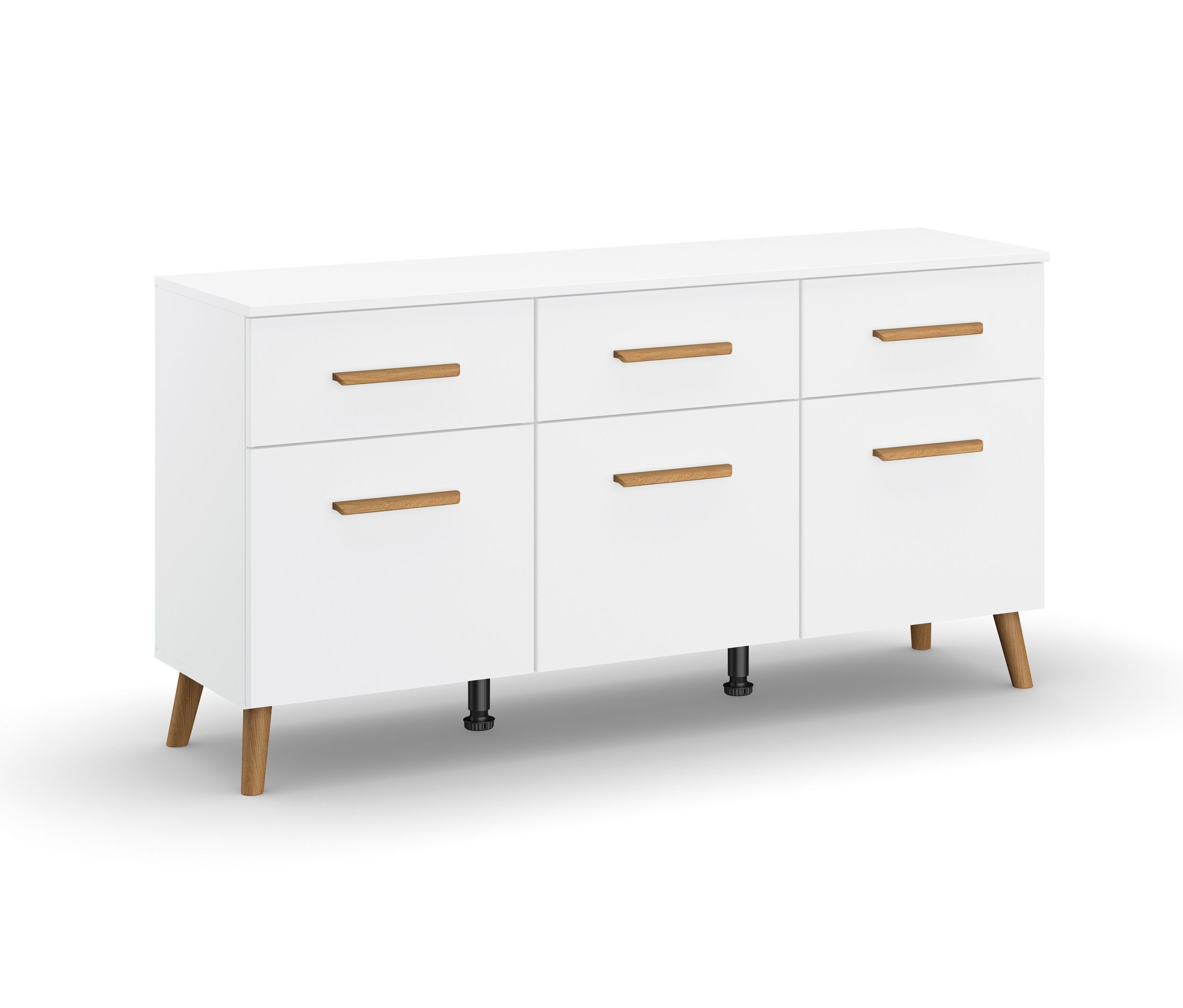 rauch Kommode »Skandi« - 140x42x73cm - braun - Holz