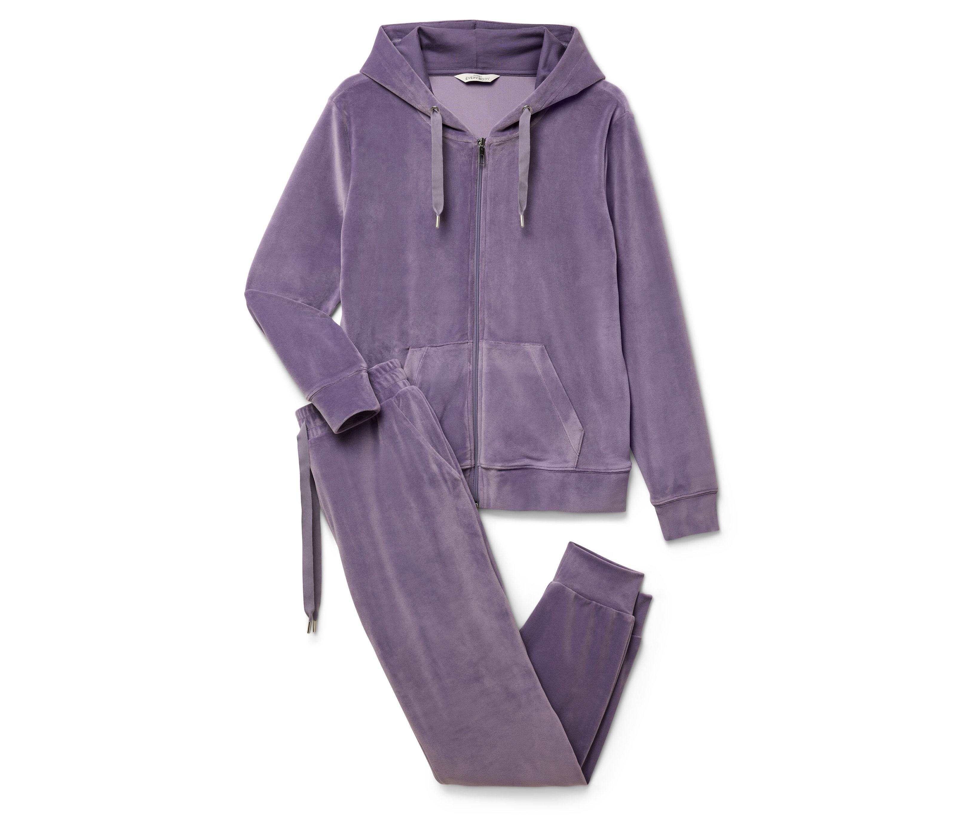 Tchibo - Nicki-Hausanzug - Damen - Gr. M - lila