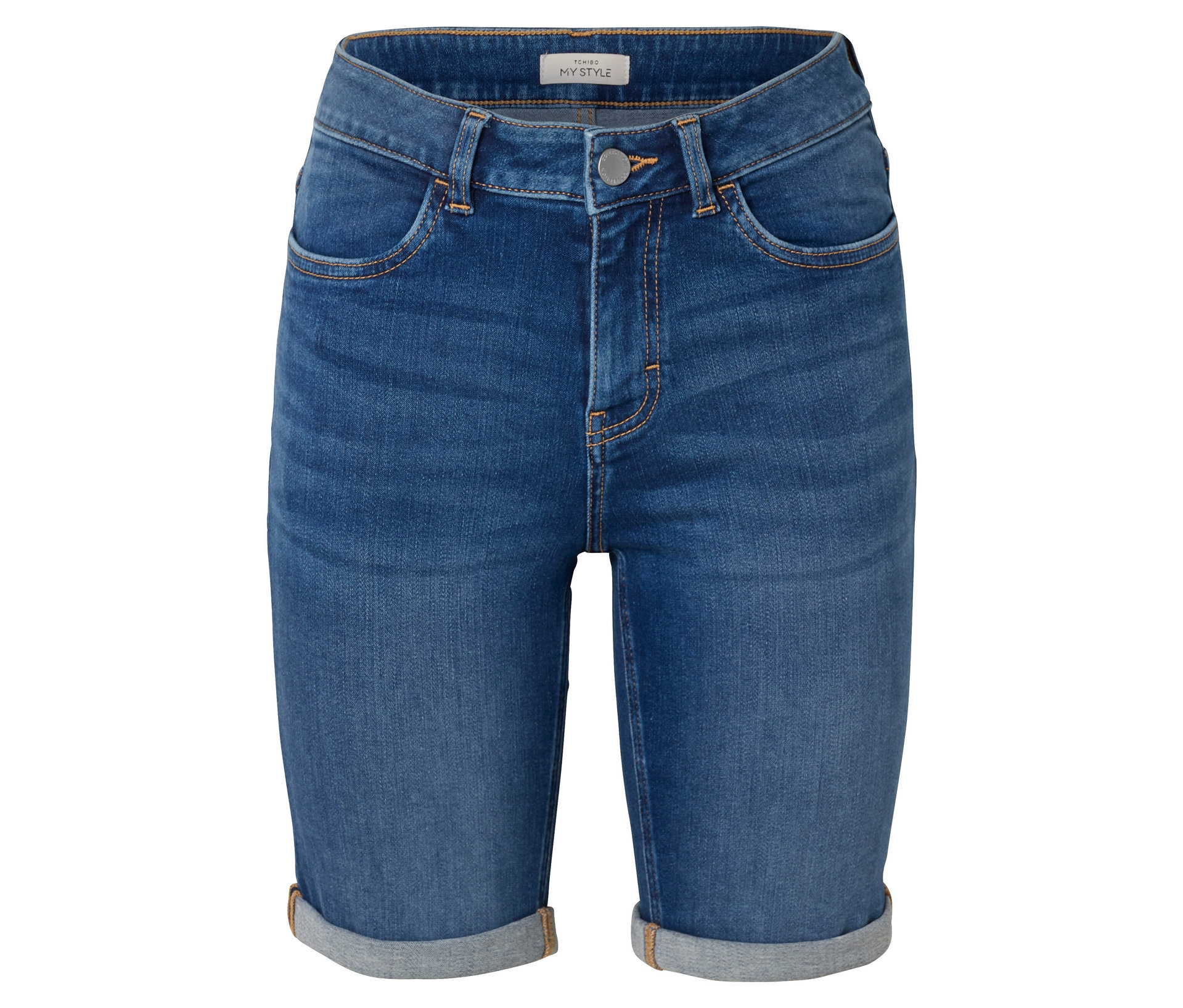 Bermuda-Jeans ‒ Fit »Lea« - Damen - Gr. 44 - dunkelblau - dunkelblau