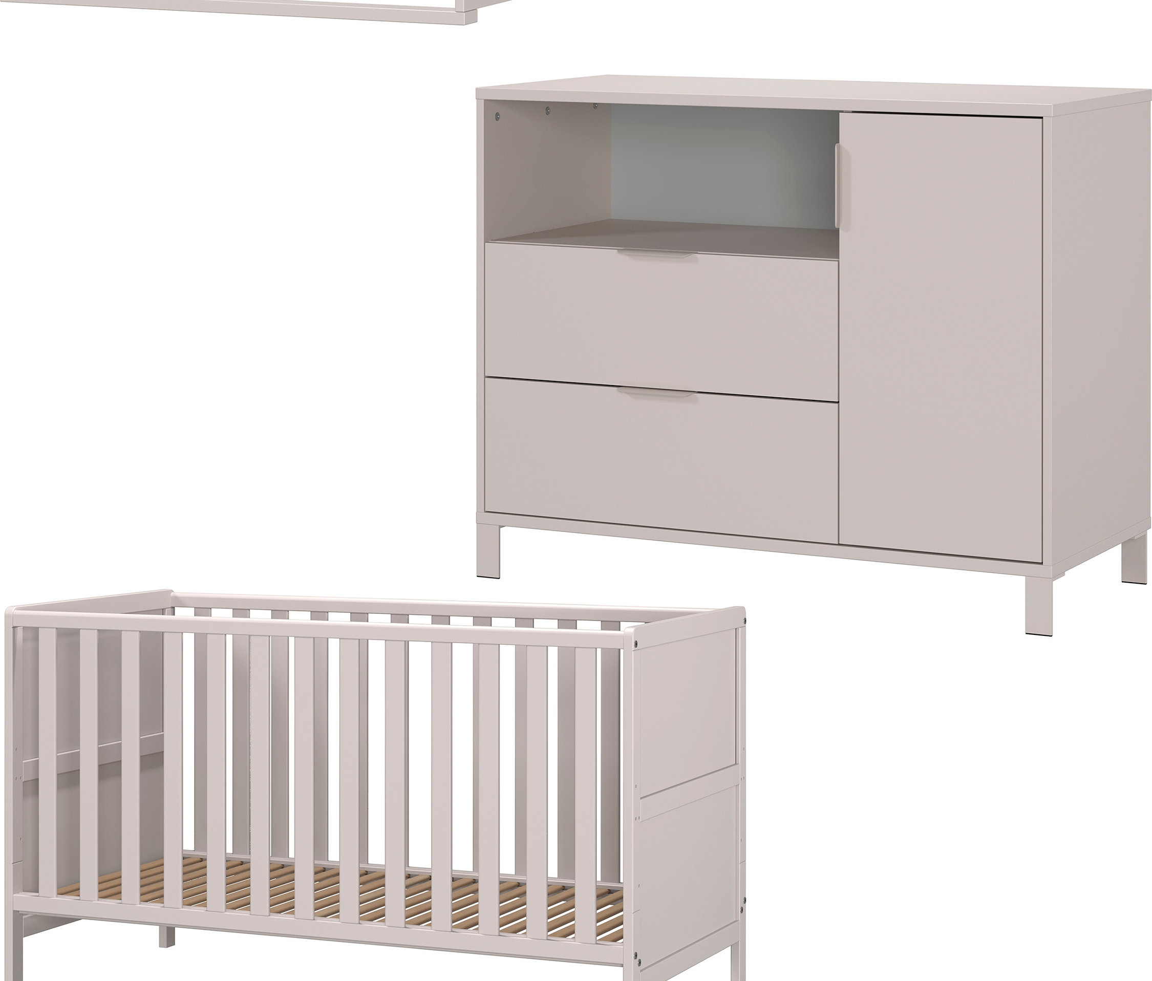 Tchibo - Alkmaar Mini-Set 4 - 249x77x102cm - Holz