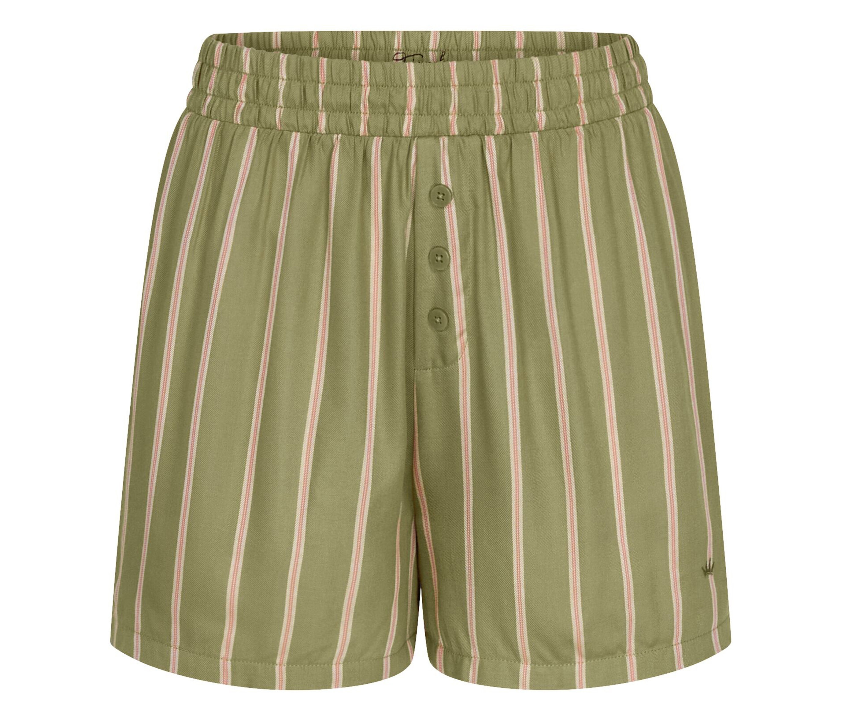 Mix & Match Shorts Viscose - Damen - Gr. 38 - grün - grün
