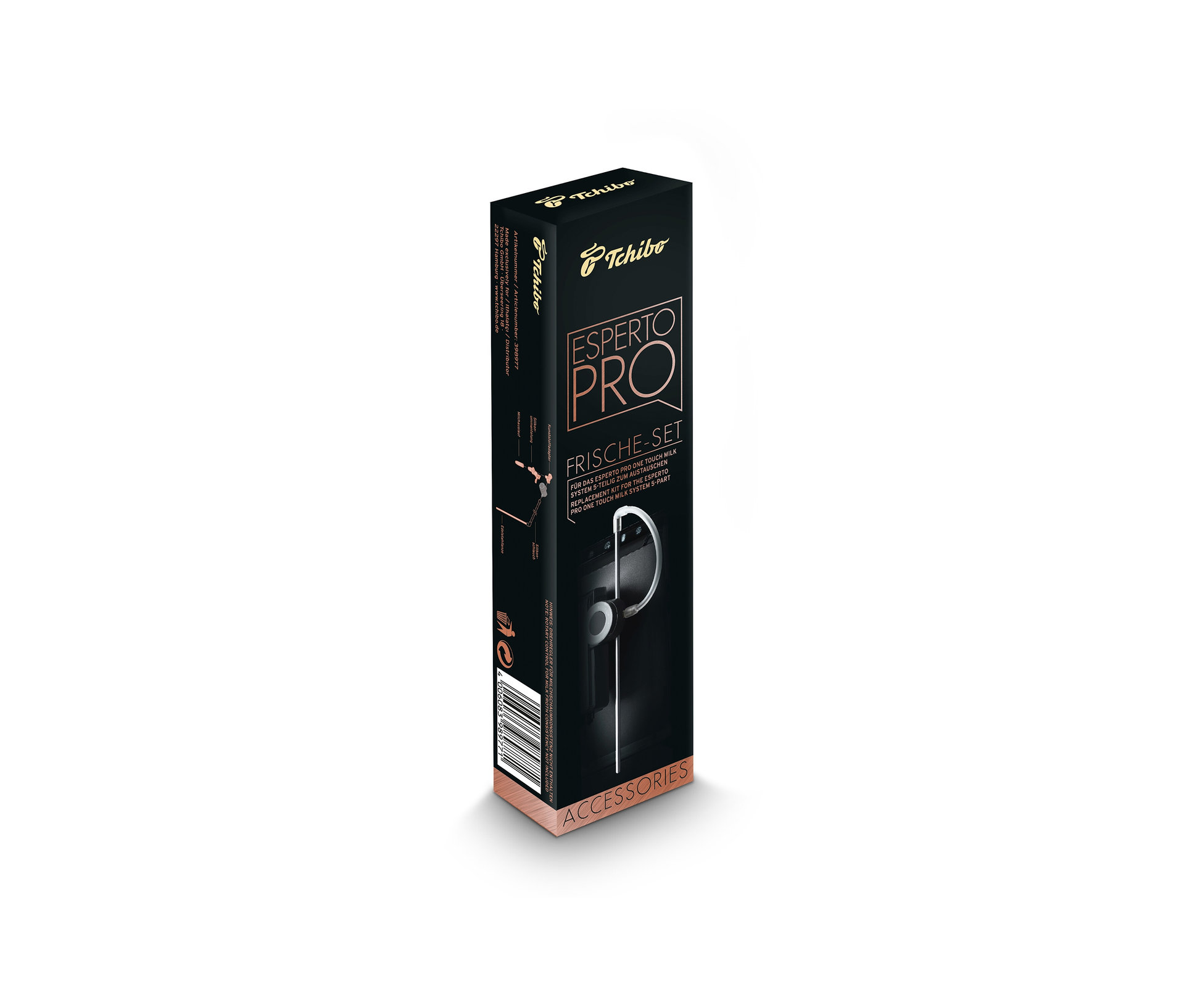 Tchibo - Esperto Pro & Esperto2 Milk Frische-Set - silber