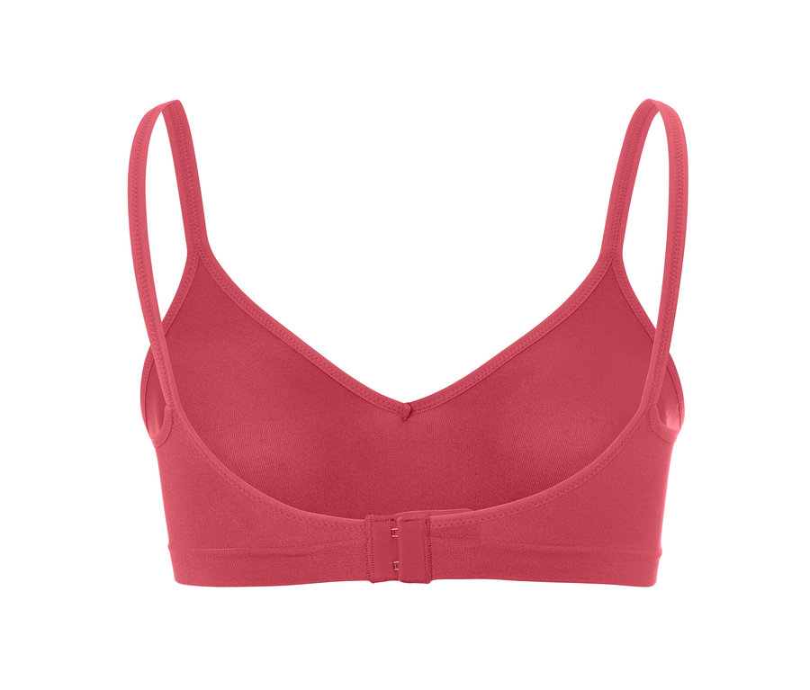 Detailansicht der Rückseite eines Seamless-Soft-BHs.