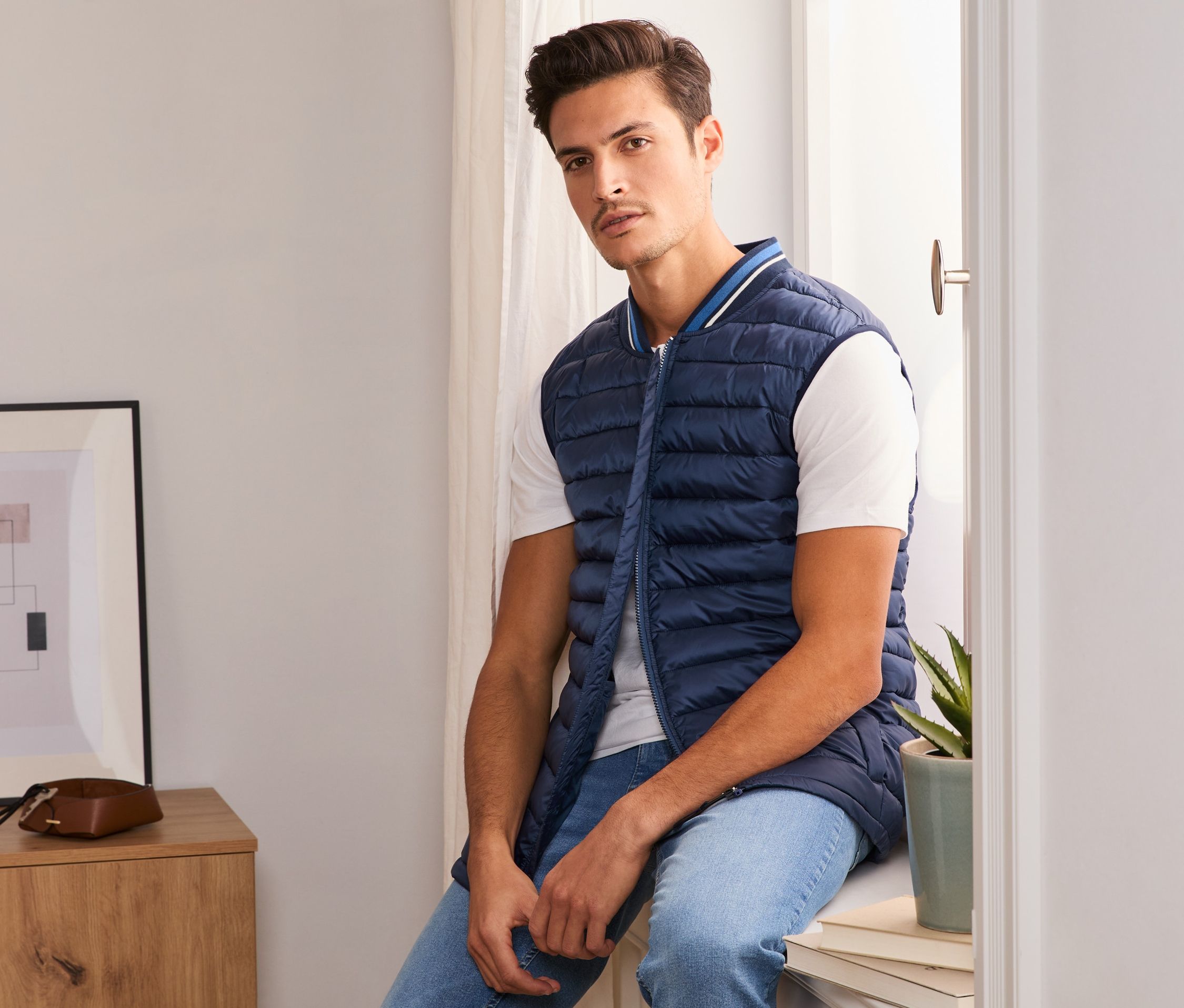 Thumbnail - Tchibo - Steppweste - Herren - Gr. XXL - dunkelblau