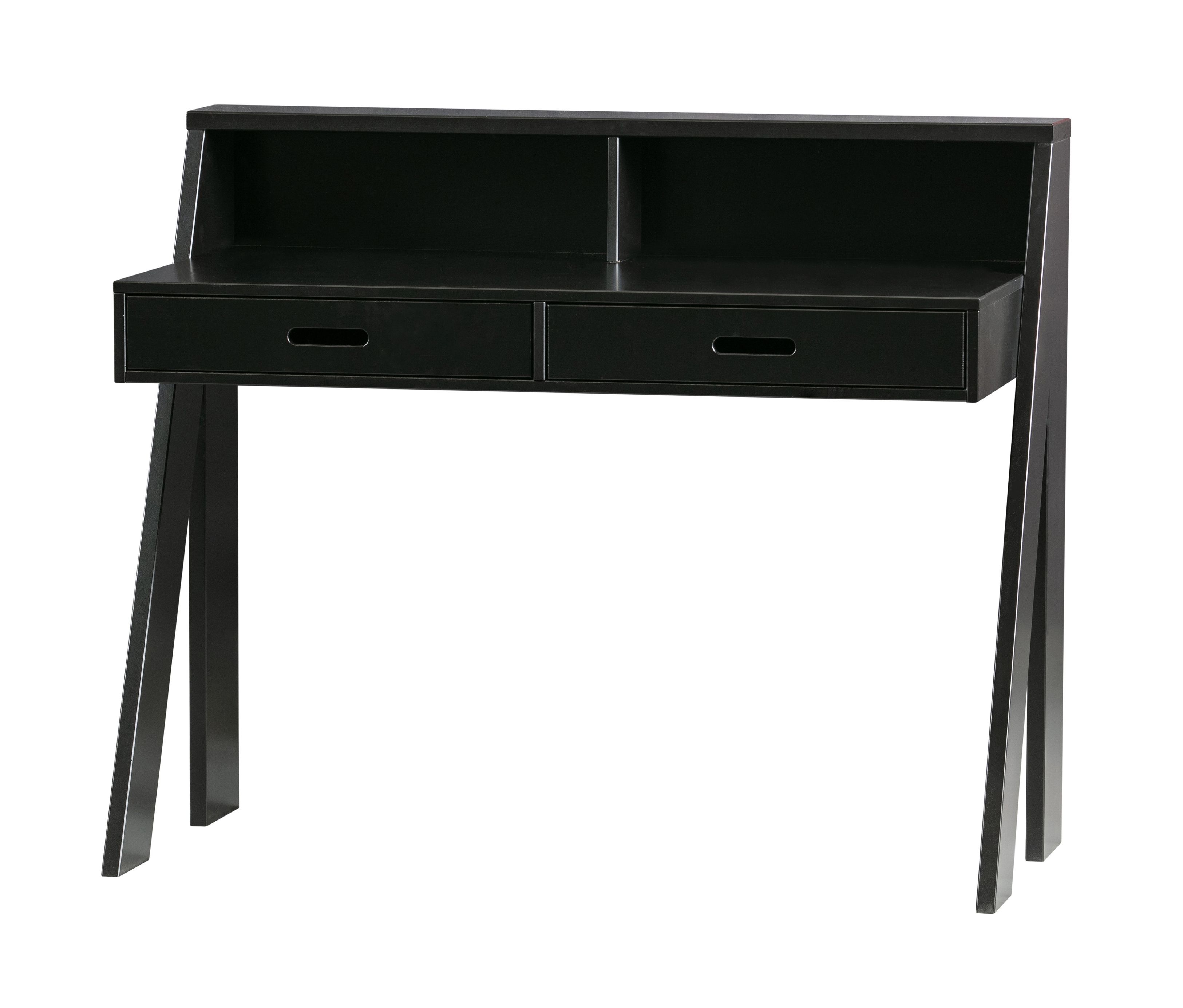 Tchibo - Schreibtisch »Connect« - 111x55x92cm - schwarz - Holz
