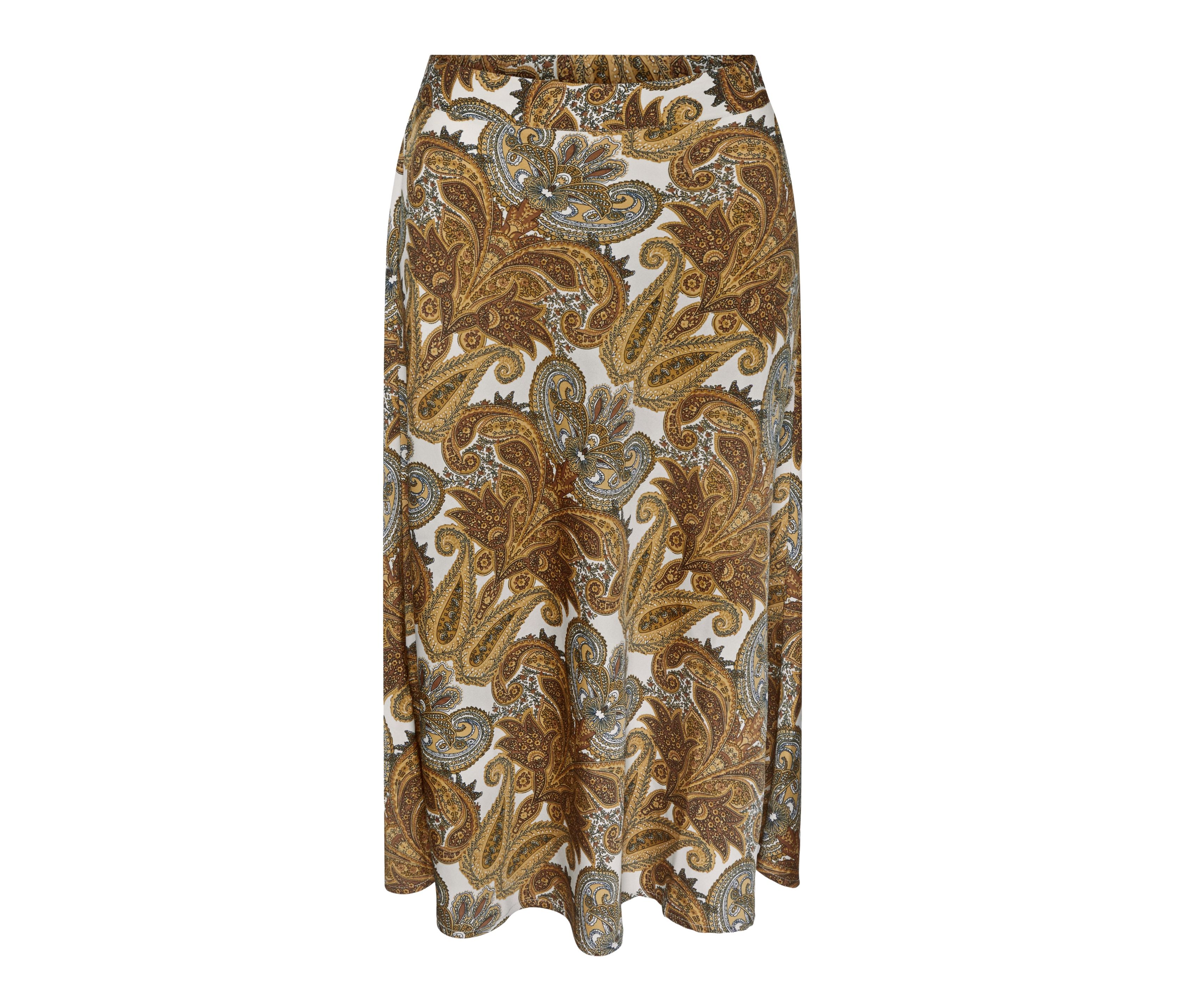 Tchibo - Midirock mit Print - Damen - Gr. 34 - weiß