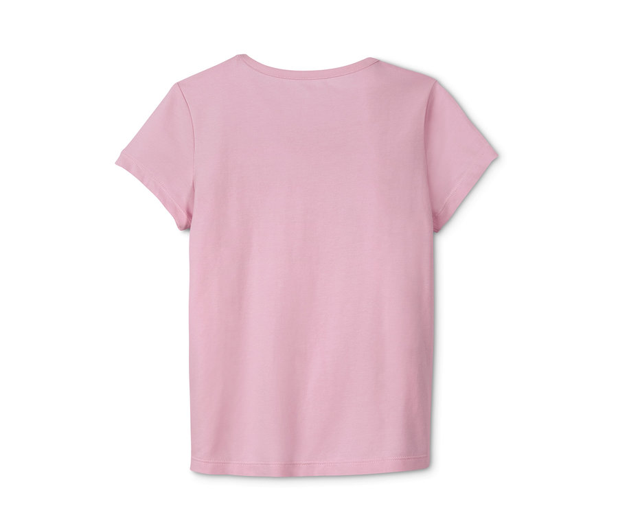 Rosa Baumwoll-T-Shirt, 1 von 3.