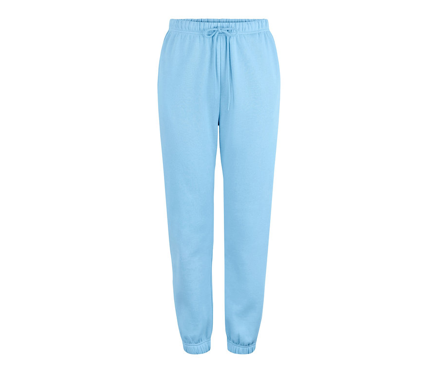 Blaue Sweathose.