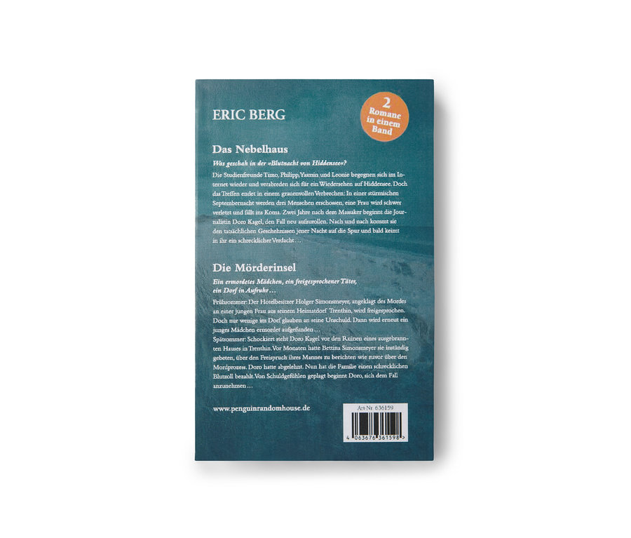 Cover des Buches "Krimi-Doppelband Das Nebelhaus und Die Mörderinsel".