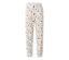 Loungehose, cremefarben - Cremefarben mit Alloverprint