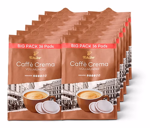 Caffè Crema Vollmundig - 12 x 36 Pads