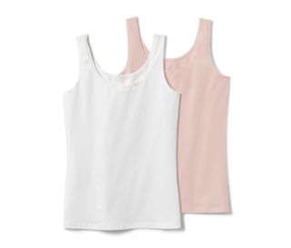 1x rosa, 1x weiß