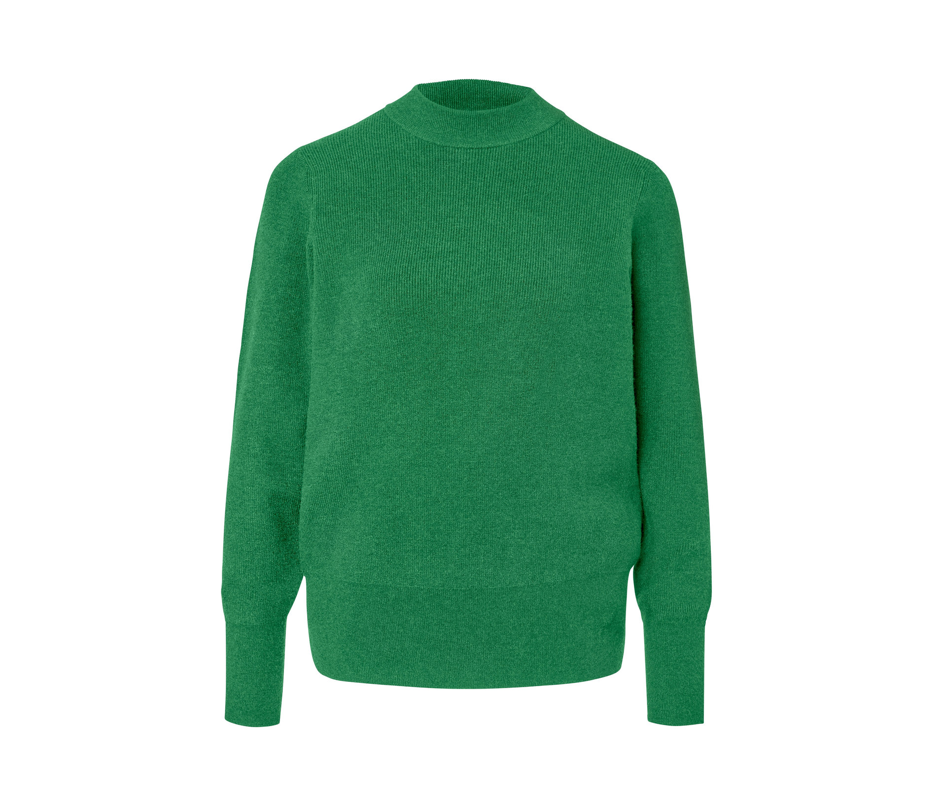 Feinstrickpullover - Damen - Gr. S - grün - grün