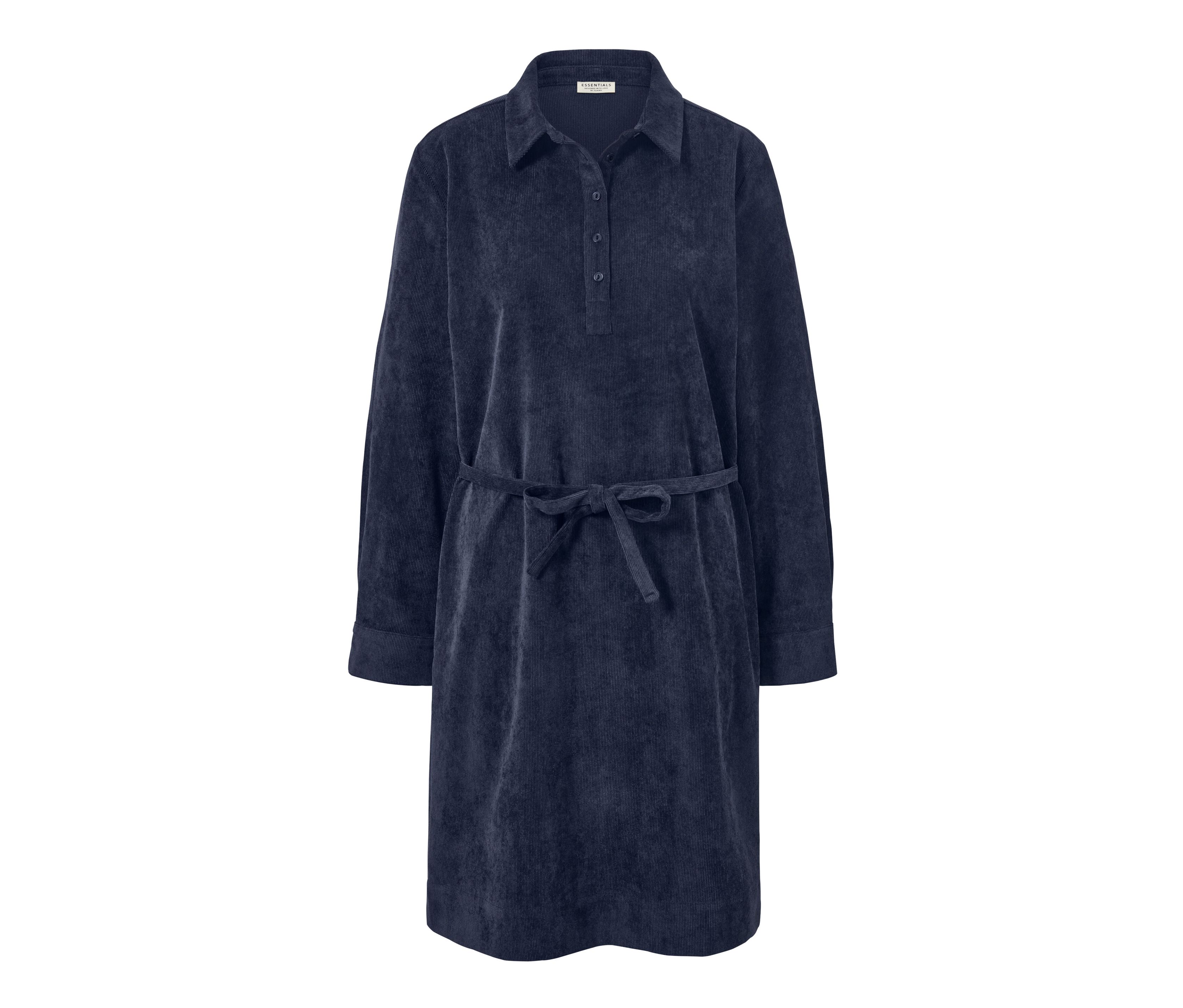 Thumbnail - Tchibo - Cordkleid - Damen - Gr. 36 - dunkelblau