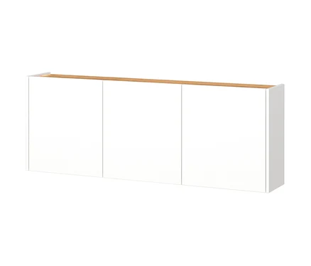 Weißer Mehrzweckschrank »Libbiano«.
