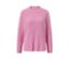 Rosa Grobstrickpullover.