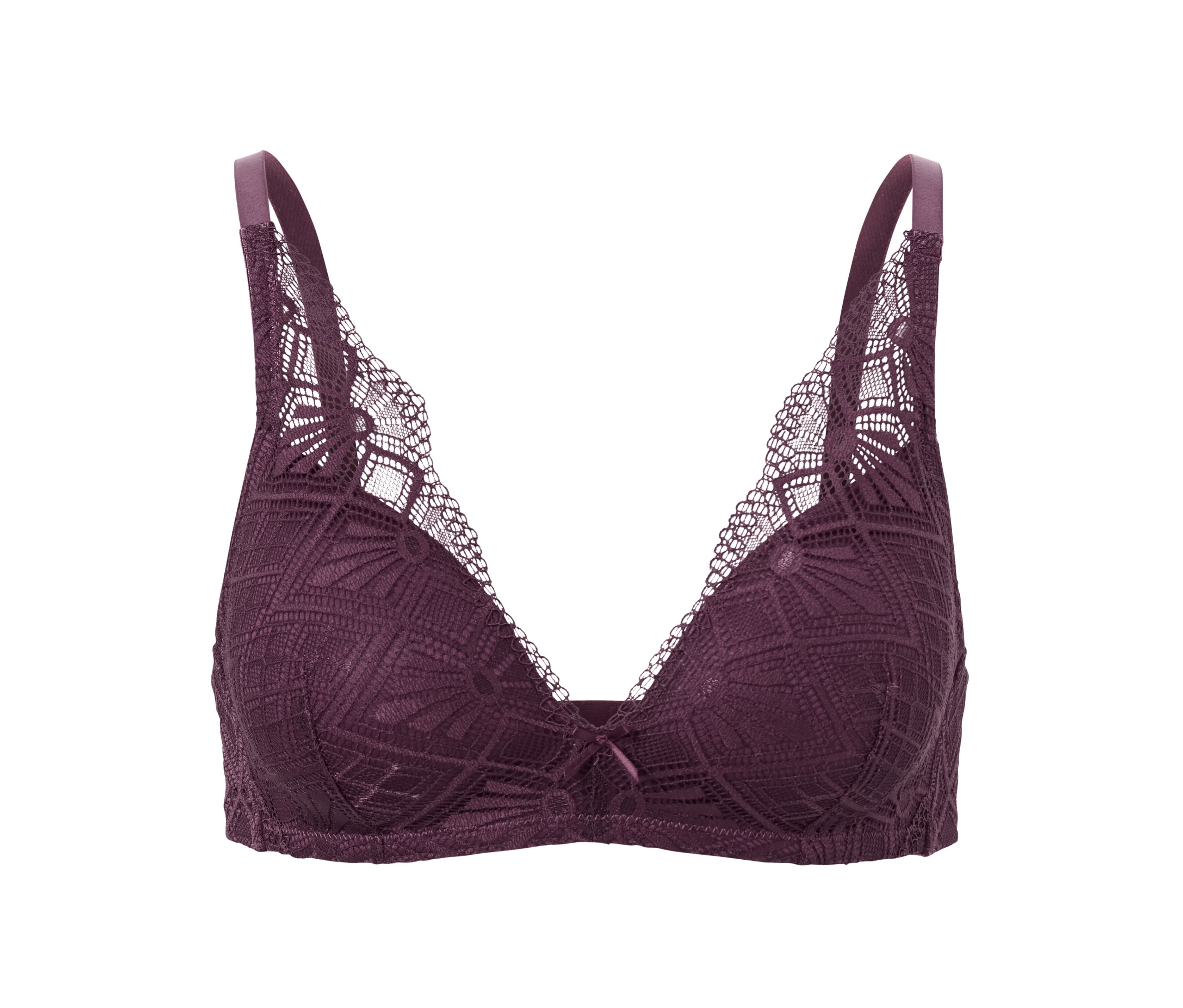 Tchibo - Softschalen-BH - Damen - Gr. 80B - dunkellila