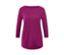 Pinkes Funktionsshirt mit 3/4-Arm.