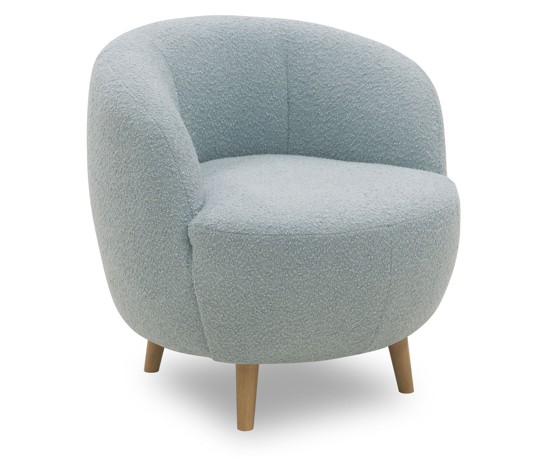 Domo Sessel »Ahus« - 72x76x72cm - hellblau -